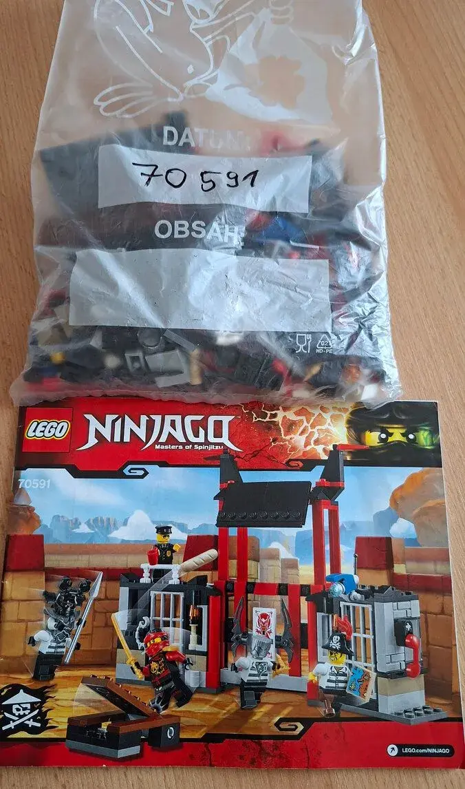 LEGO Ninjago - 70591 Útěk z vězení Kryptarium