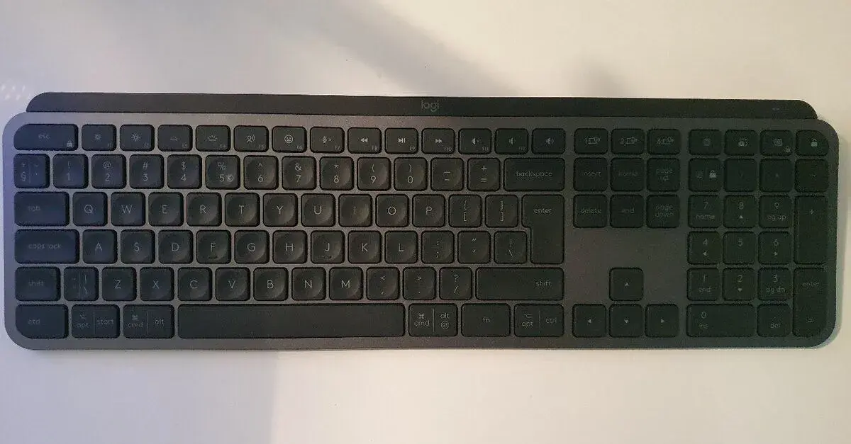 Logitech MX Keys S (Graphite) + Logi Bolt USB dongle