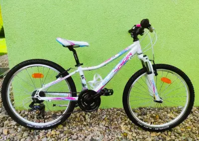 Značkové dětské kolo SUPERIOR 24" (bílá)