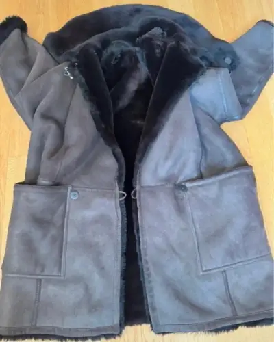 Shearling oboustranný kabát zn.Gimo’s, vel.Xl/XXL.