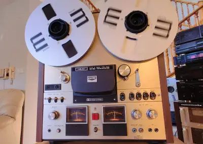 ♫ Akai GX-600 db ♫ Kotoučový magnetofon ♫