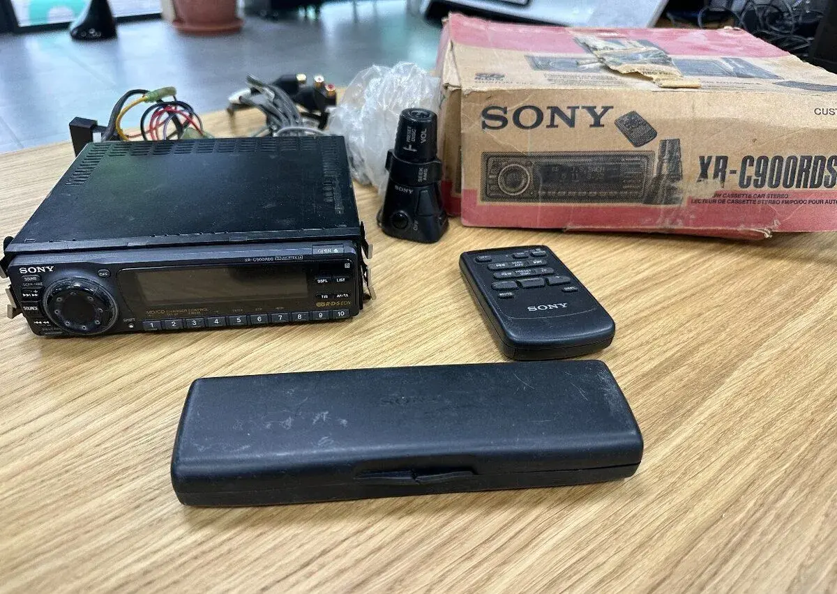 sony XRC900RDS - vzácné rádio již dnes