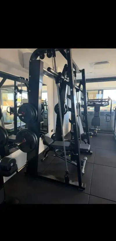 Multipress / Smith machine s kladkami – stav