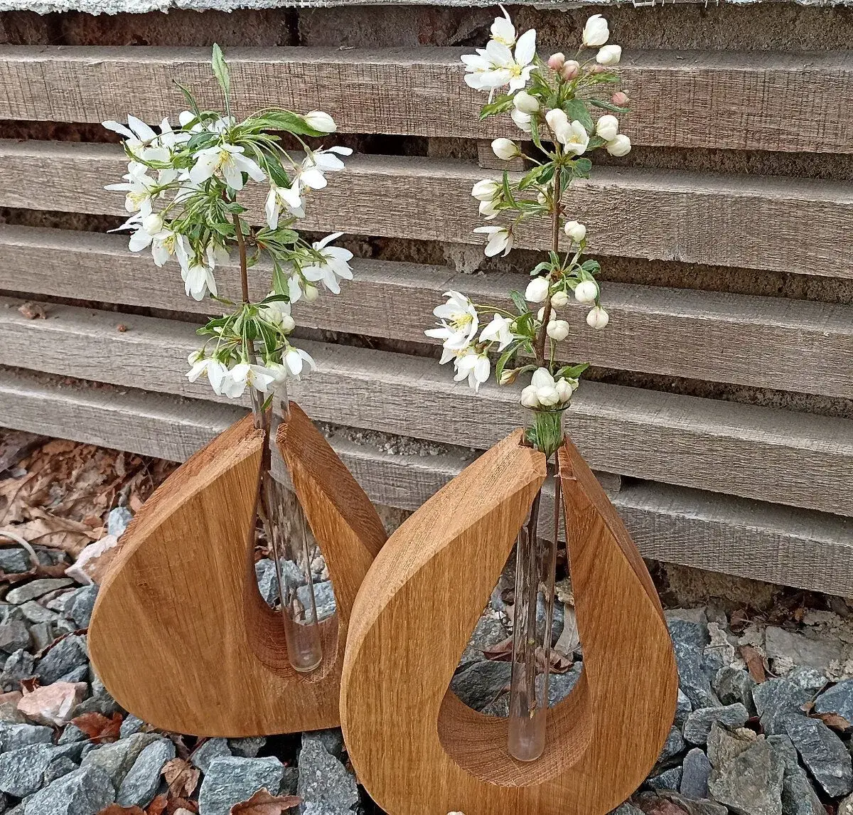 Vázička dubová 17cm