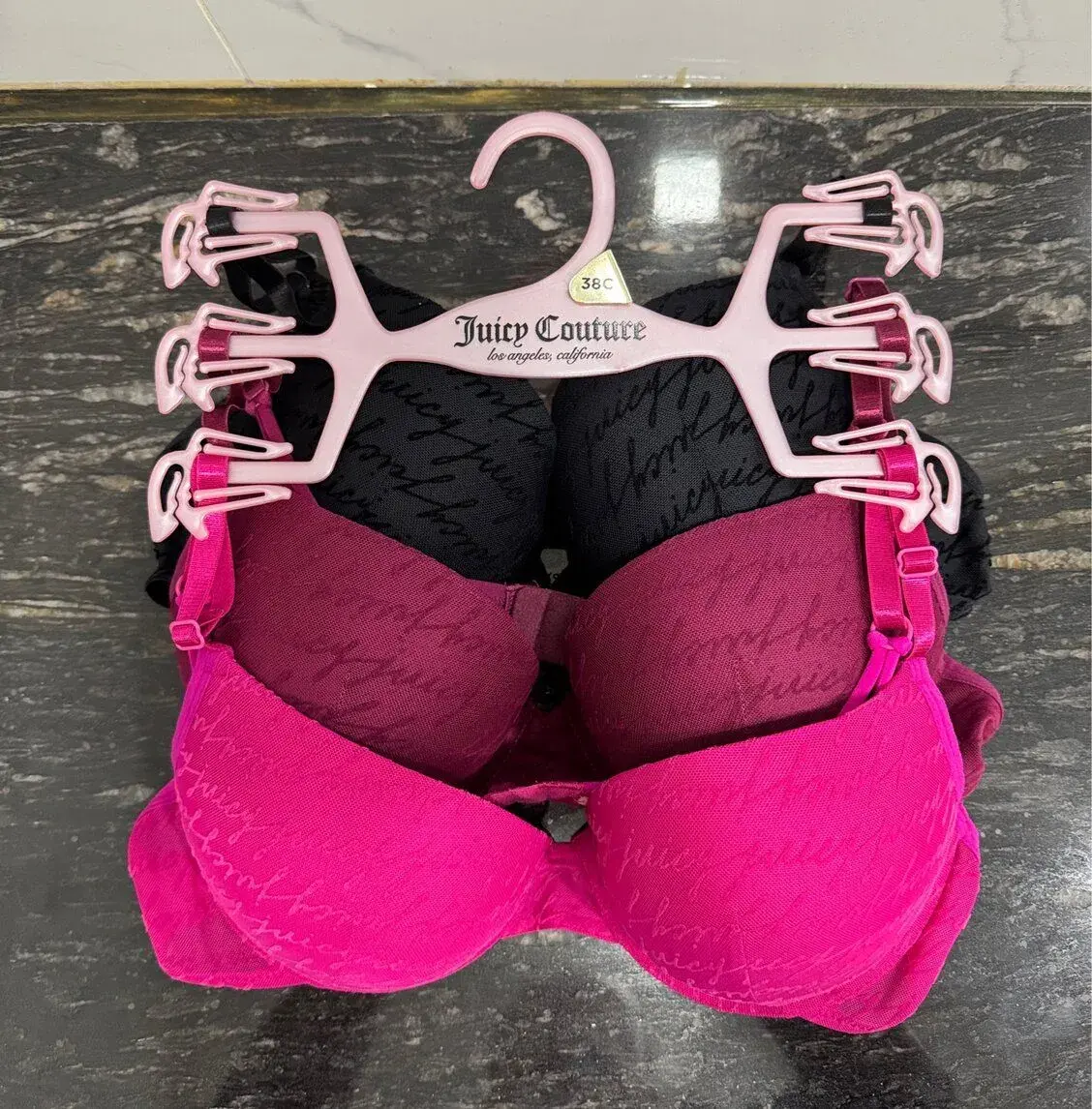 Juicy Couture podprsenky – 3 ks