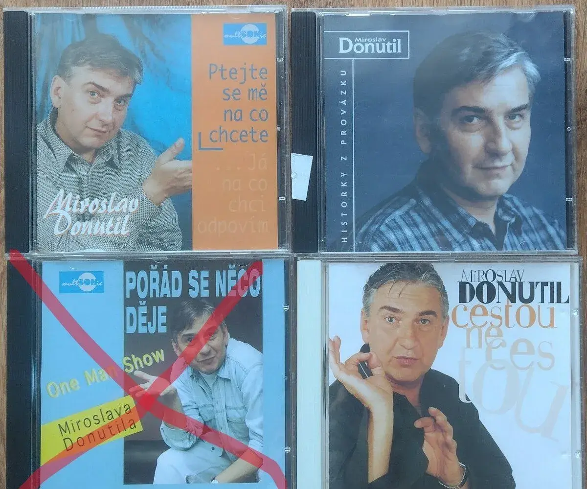 Miroslav Donutil - 3 CD