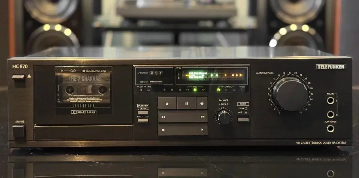 Telefunken HC 870 kazetový magnetofon