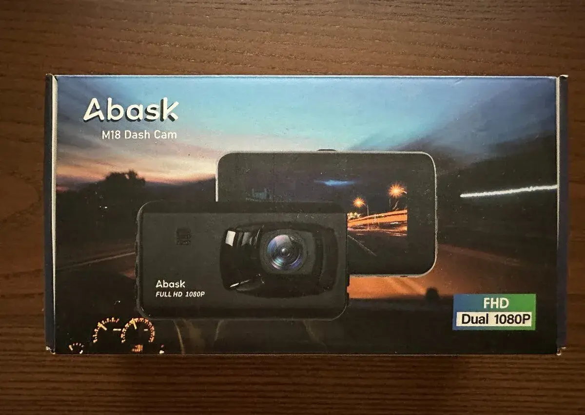 Nová autokamera Abask M18 + 128GB MicroSD Samsung EVO Select