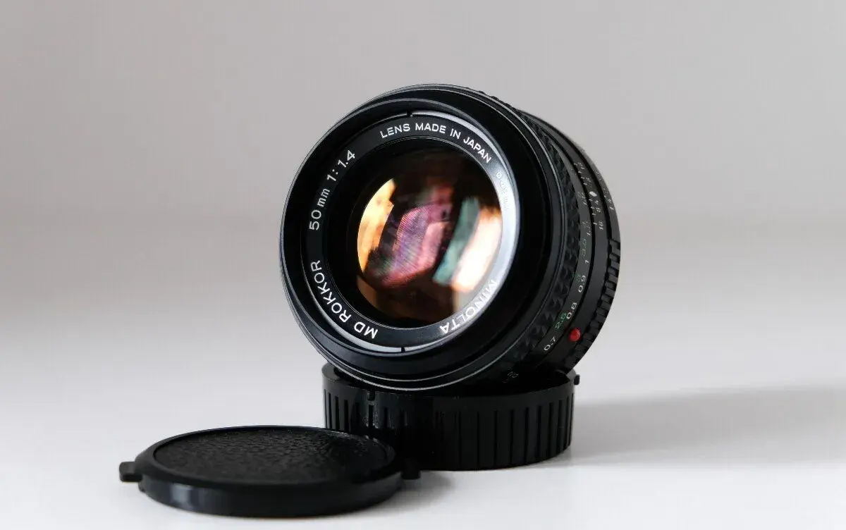 Minolta MD Rokkor 50mm f/1.4 - (Minolta MD)
