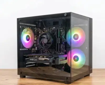 Nově složené, herní PC Ryzen 5 l W11 / Záruky
