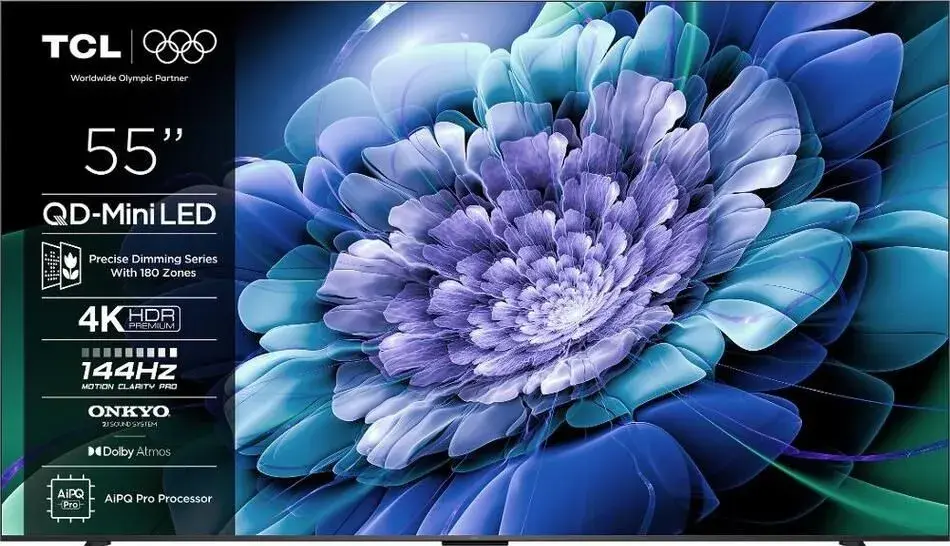QLED televize TCL 55C69K //139cm/zánovní