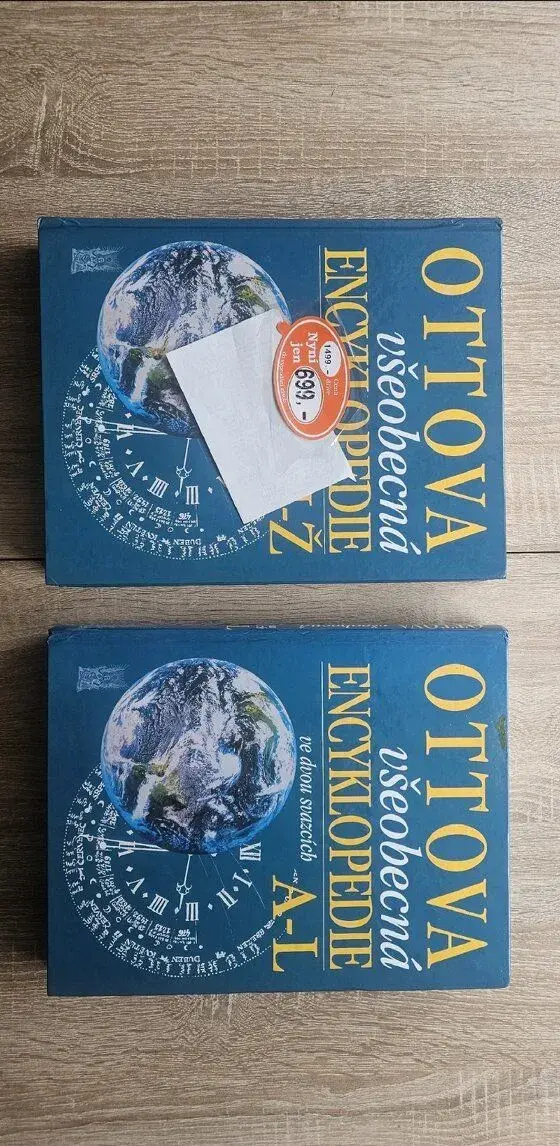 Ottova všeobecná encyklopedie ve dvou svazcích A - L, M - Ž