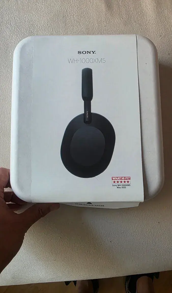 SONY WH-1000XM5 – Perfektní stav, kompletní balení, faktura