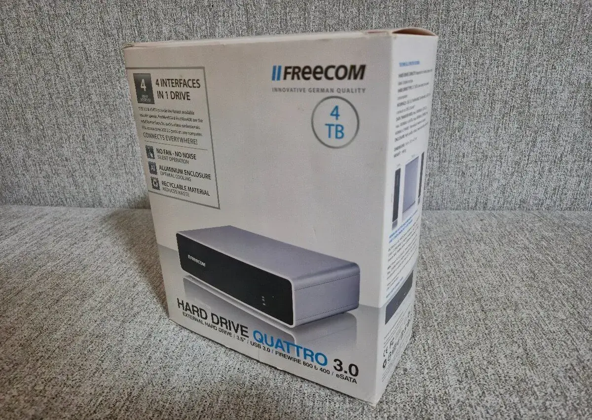 externí disk Freecom quattro 2TB