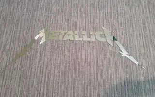 Kovový nápis Metallica - Hardwired to self Destruct