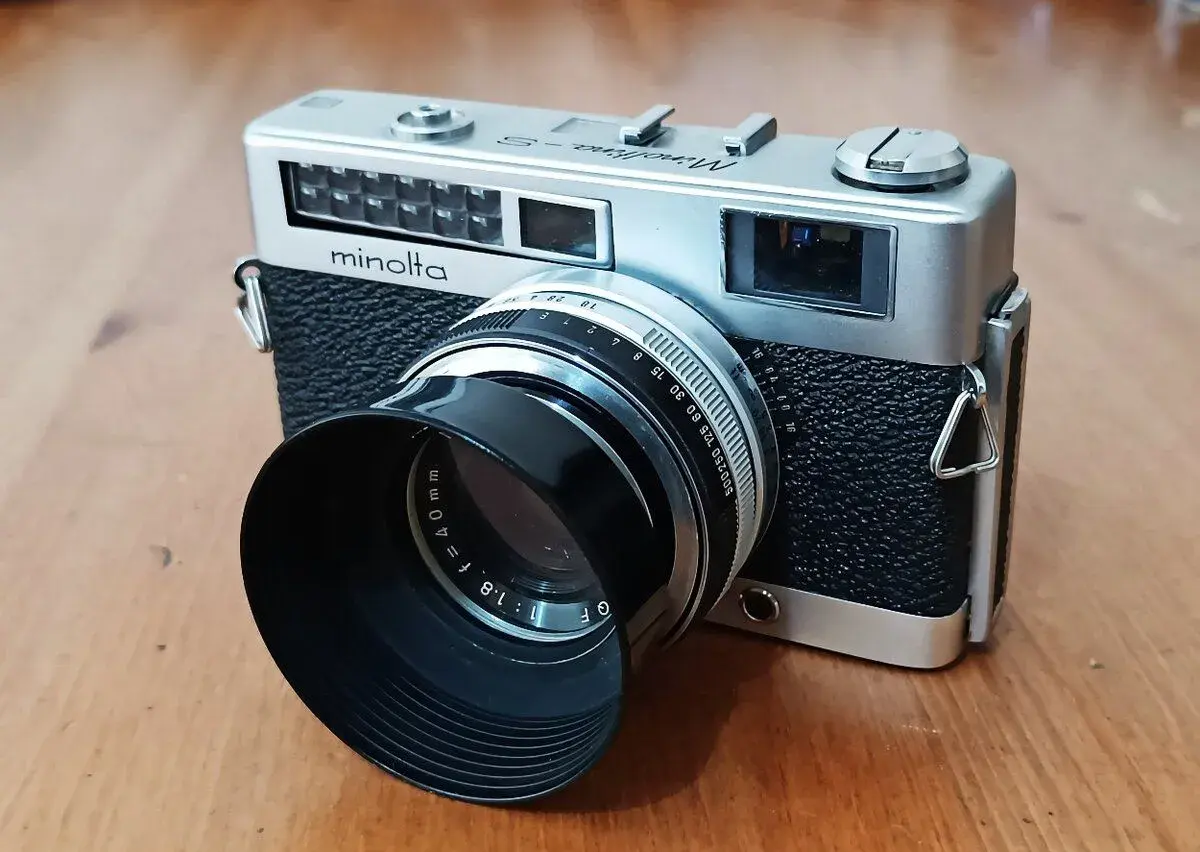 REZERVACE -Minolta Minoltina - S (Rokkor-QF 1,8/40mm) - 1964