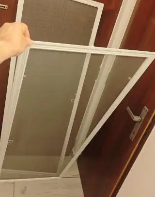 2x rám síť proti hmyzu do okna 53 x 144,5 cm