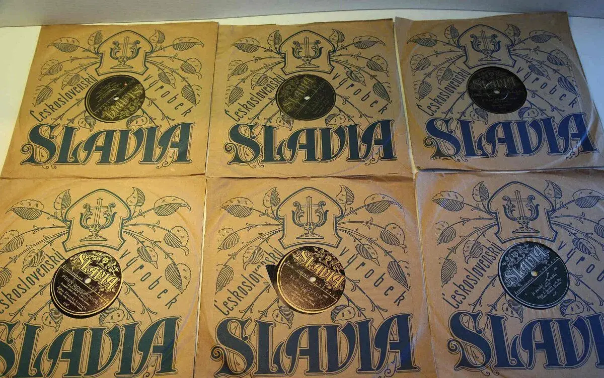 Šelakové desky na 78 otáček