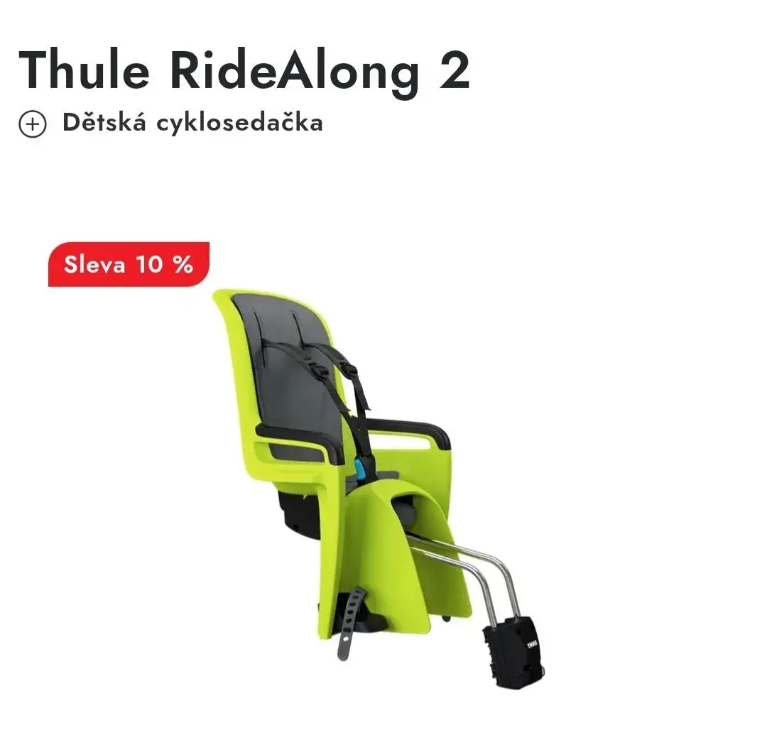 Sedačku na kolo Thule RideAlong2