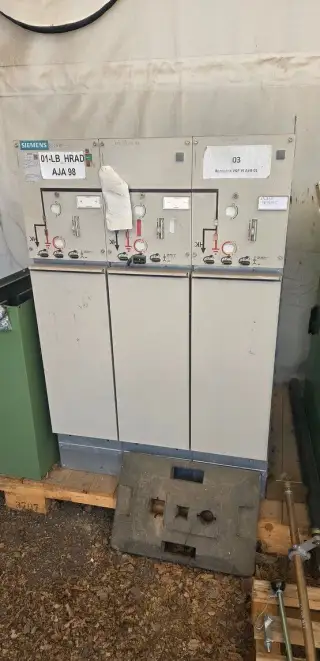 VN rozváděč SIEMENS 8DJH RRR (22 kV / 24 kV) - plynem izolov