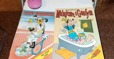 Kniha omalovánky tlusté Malujeme s Goofym 300kč