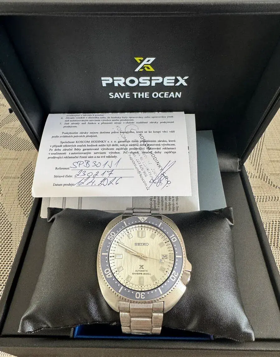 Seiko Prospex Save the Ocean Special Edition SPB301J1