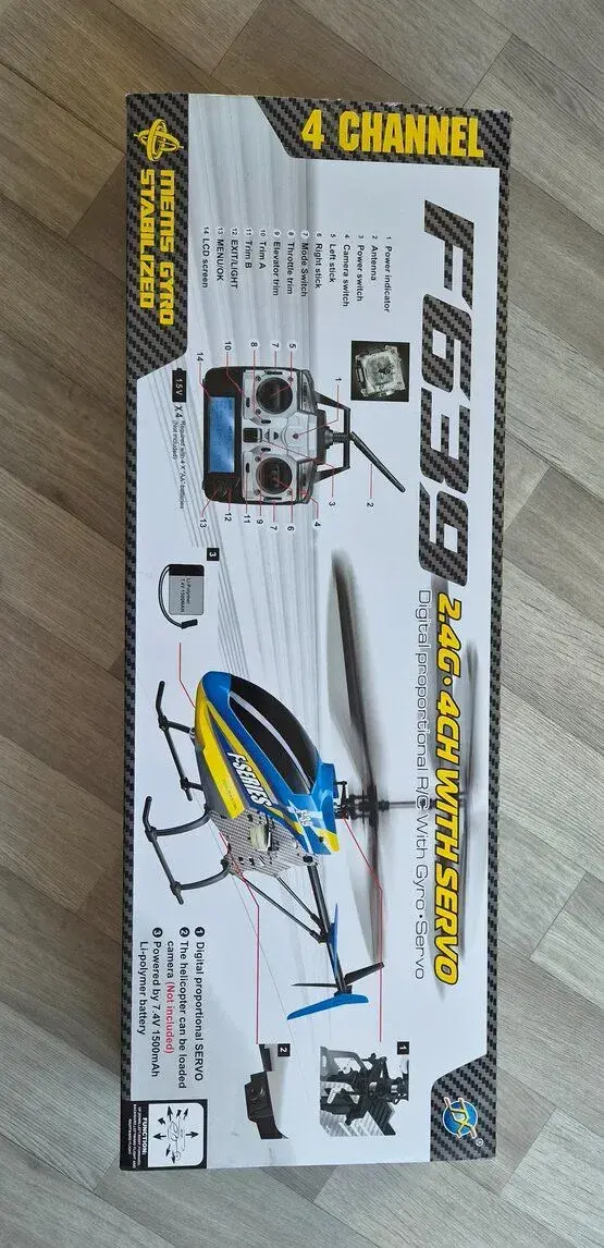 RC Vrtulník F639