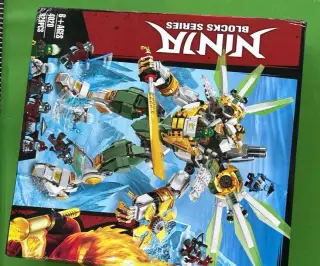 Stavebnice ninjago robot loyda