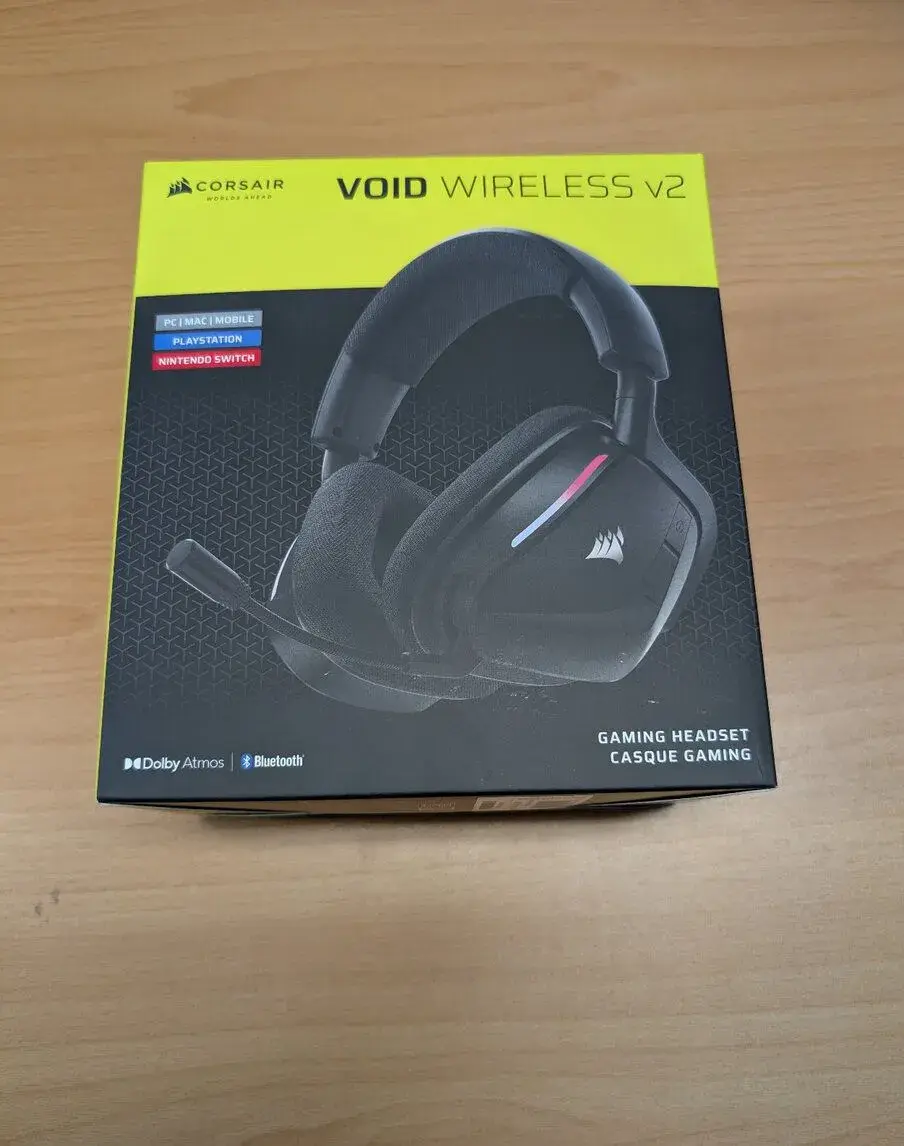 NOVÁ bezdrátová herní sluchátka Corsair Void Wireless v2 – N