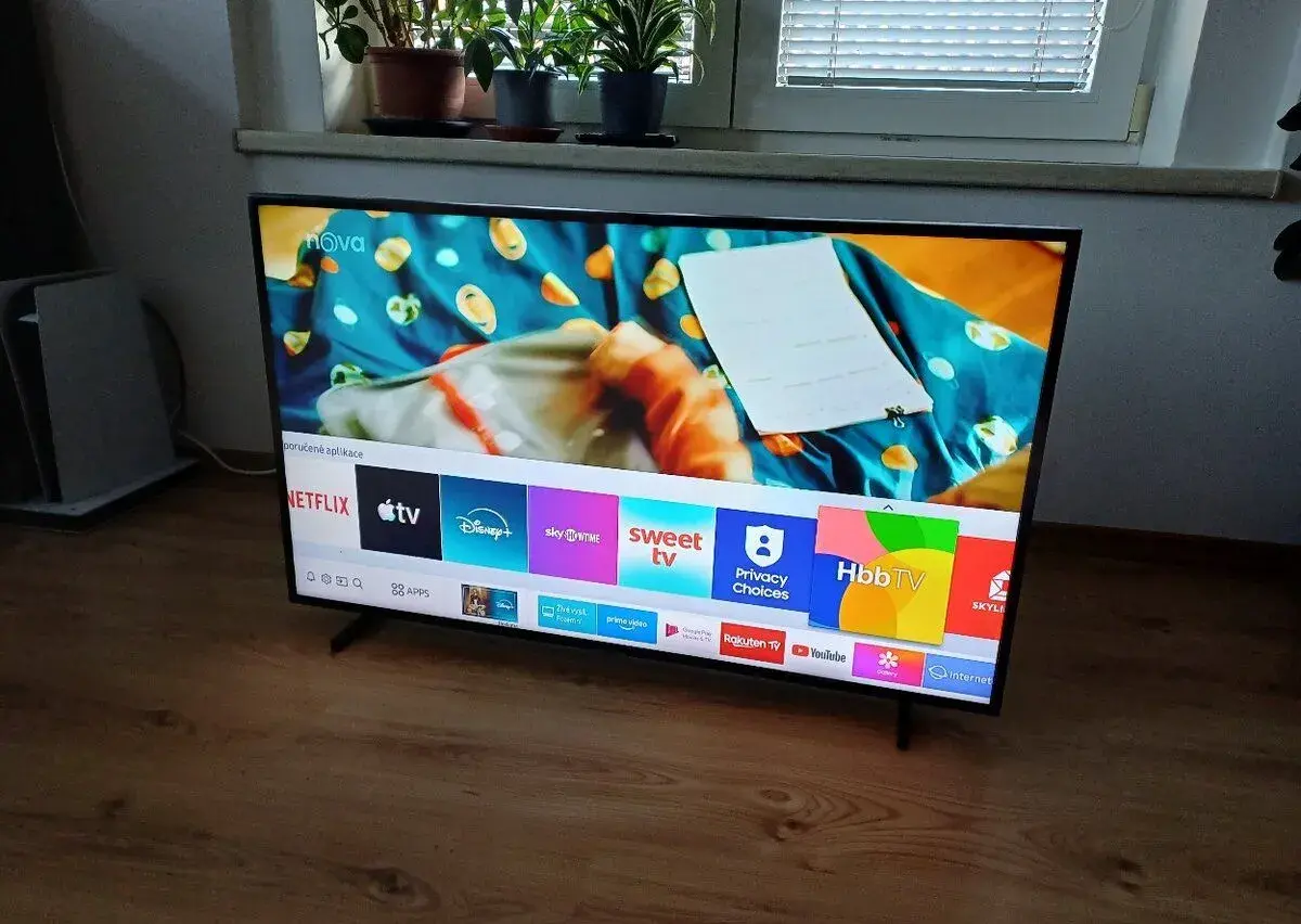 4K Smart TV 43" Samsung UE43NU7192-108cm Wi-Fi, DVB-T2