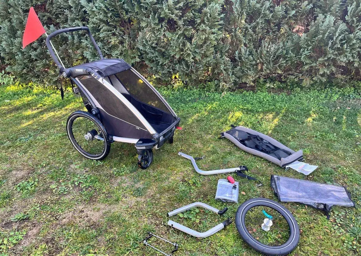 Vozík za kolo Thule Chariot Lite a doplňky