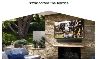 Venkovní nástěnný držák TV veliký Samsung nový