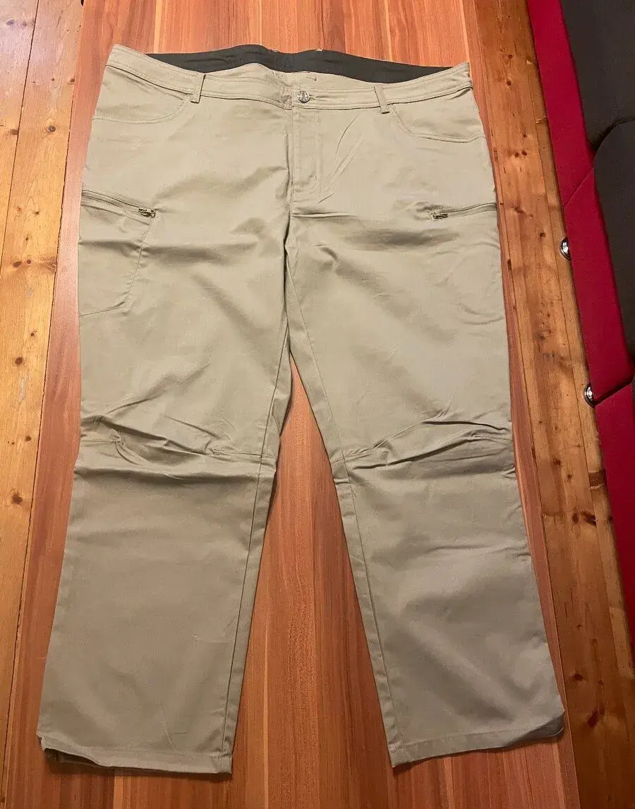 Quechua pánské turistické kalhoty NH500 béžové