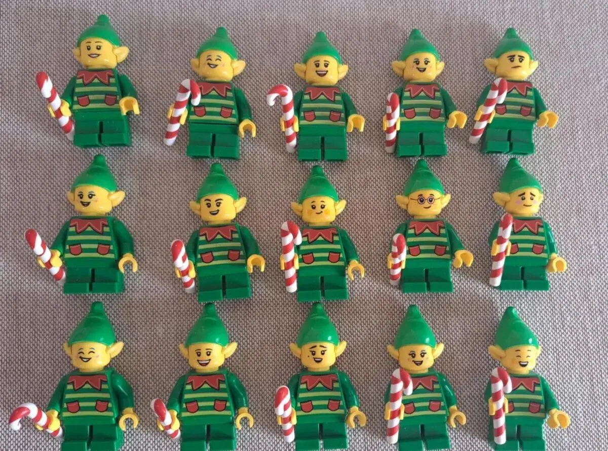 🎄🎅 Lego X-MAS obří sada elfů pro Santovu vesnici 🎅🎄