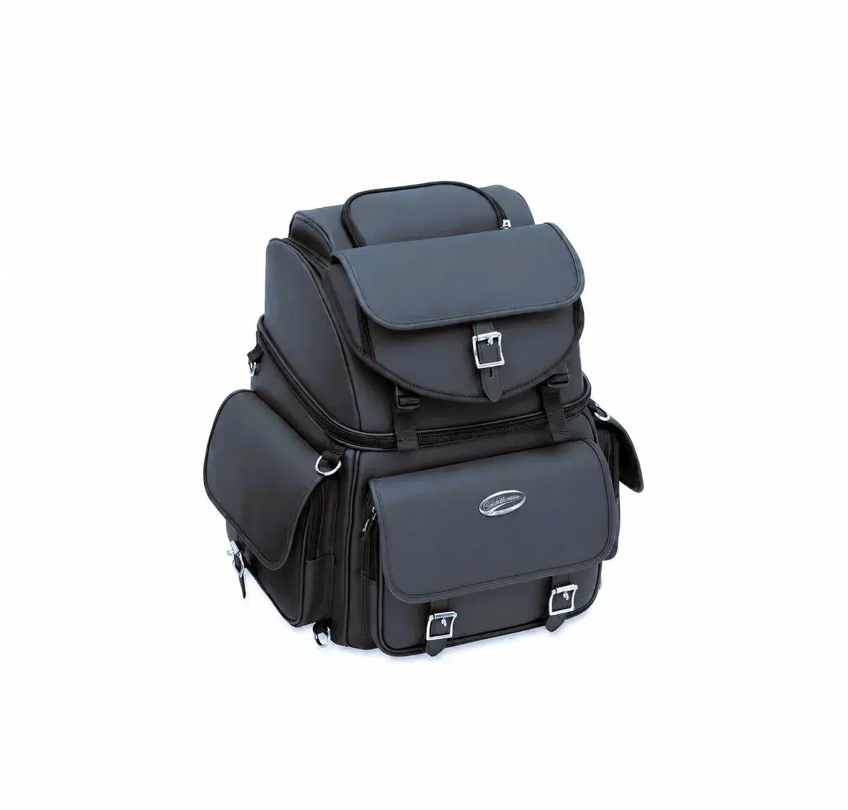 Velká kožená moto brašna SADDLEMEN - sedlová (55 l)