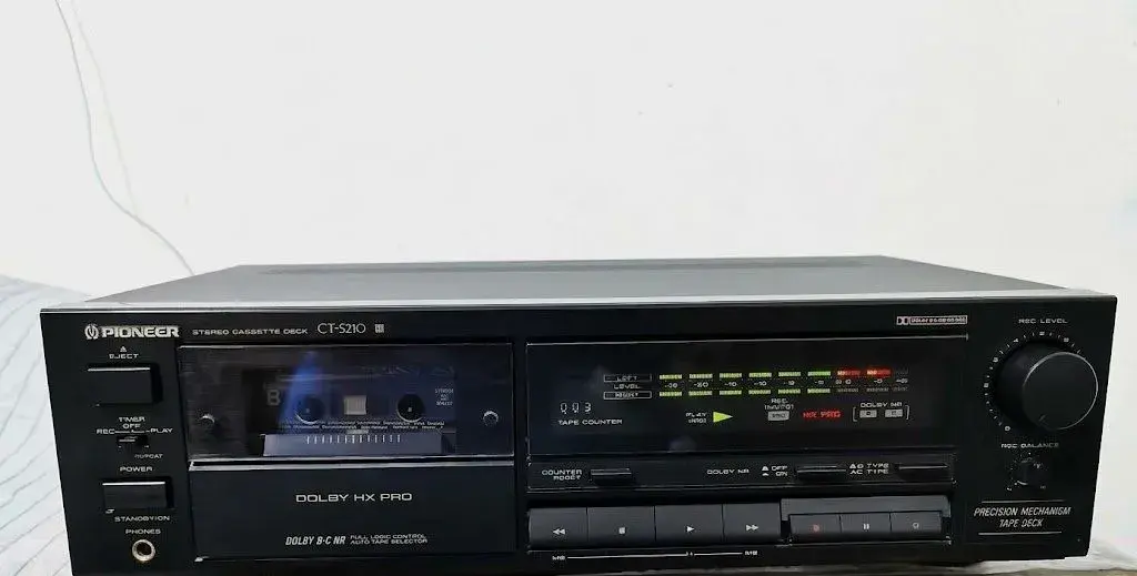 Pioneer CT-S210 – Stereo Cassette Deck (Dolby HX Pro,