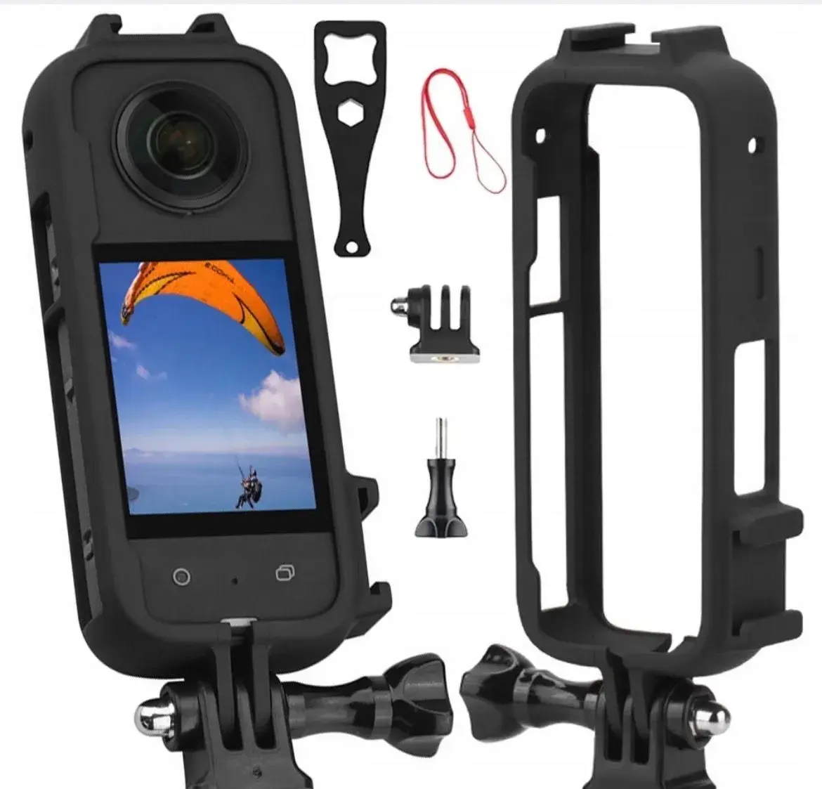 Krytka Insta360 X3 na stativ , ramecek