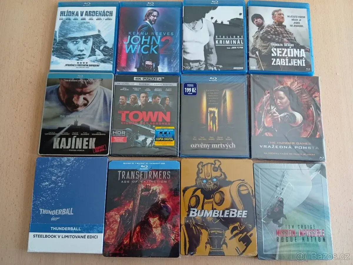 Blu ray filmy