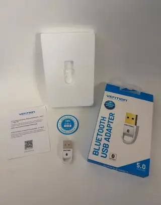 Vention Bluetooth USB adaptér 5.0 – USB-A, bílý