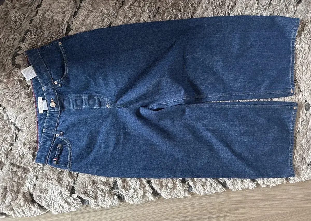 Krásné široké rifle Tommy Hilfiger vel 30/42, nové