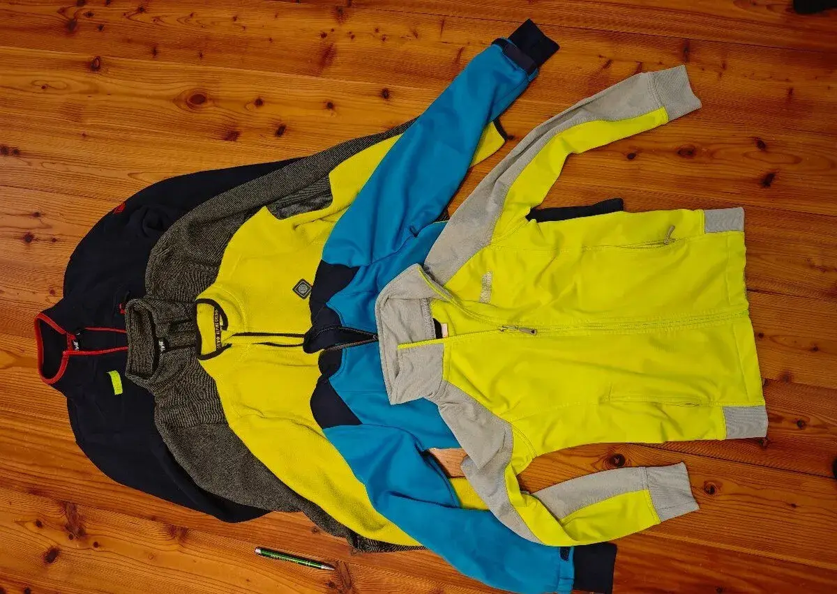 Sportovní mikiny Nordblanc, Crivit 134 až 152