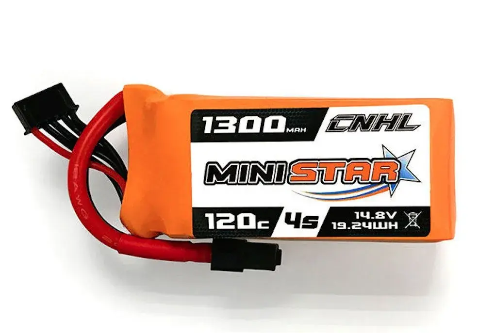 Baterie CNHL MiniStar 1300mAh 14.8V 4S 120C Doprava ZDARMA