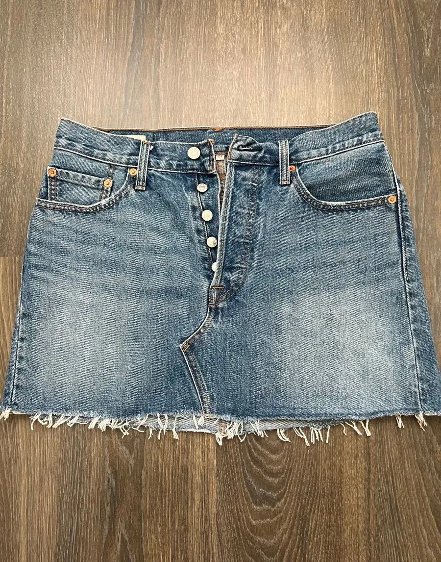 Levis džínová minisukně
