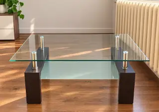 Skleněný konferenční stolek