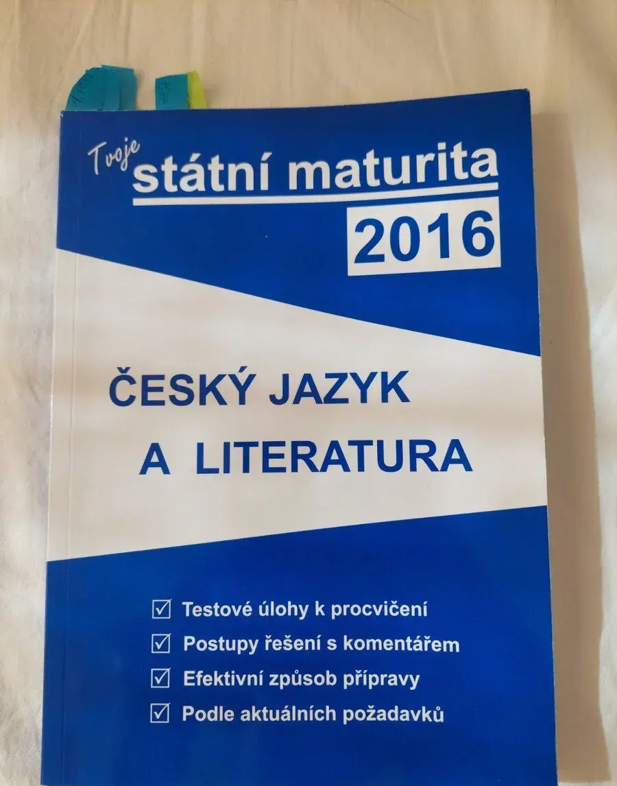 Státní maturita 2016 český jazyk a literatura