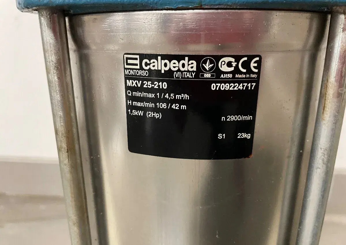 Calpeda mxv25-210.