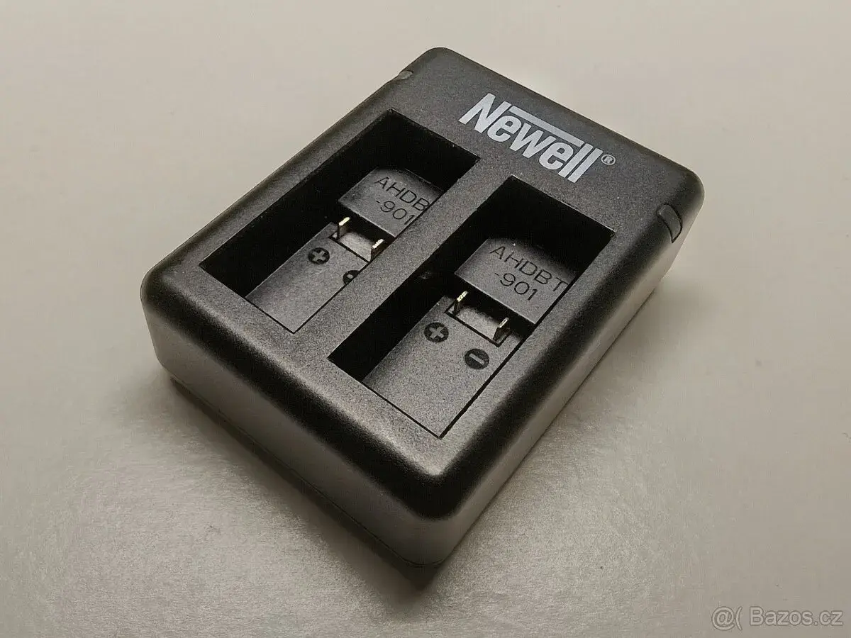 Dvojitá nabíječka Newell pro baterie GoPro HERO 12 11 10 9