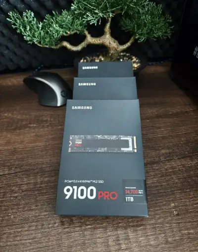 1TB pcie 5.0 SSD Samsung 9100 PRO