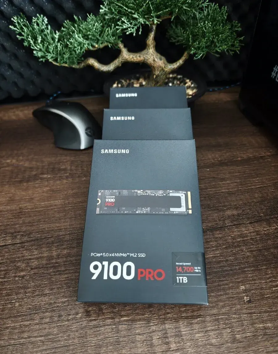 1TB pcie 5.0 SSD Samsung 9100 PRO