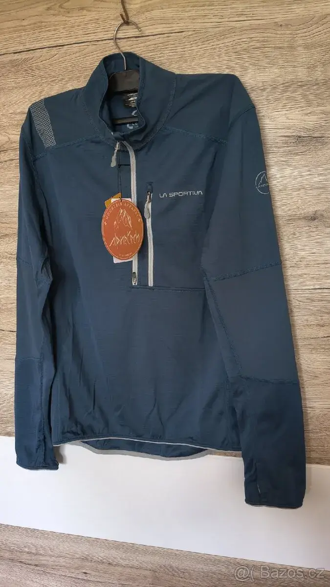 Pánská mikina La Sportiva Bockmattli 2.0 Strom Blue, vel. M
